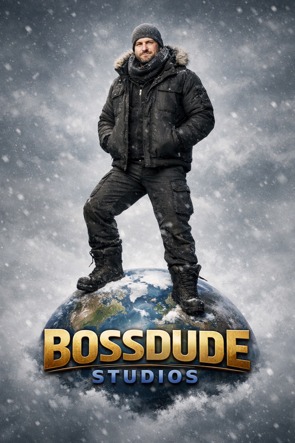BossDude character winter look